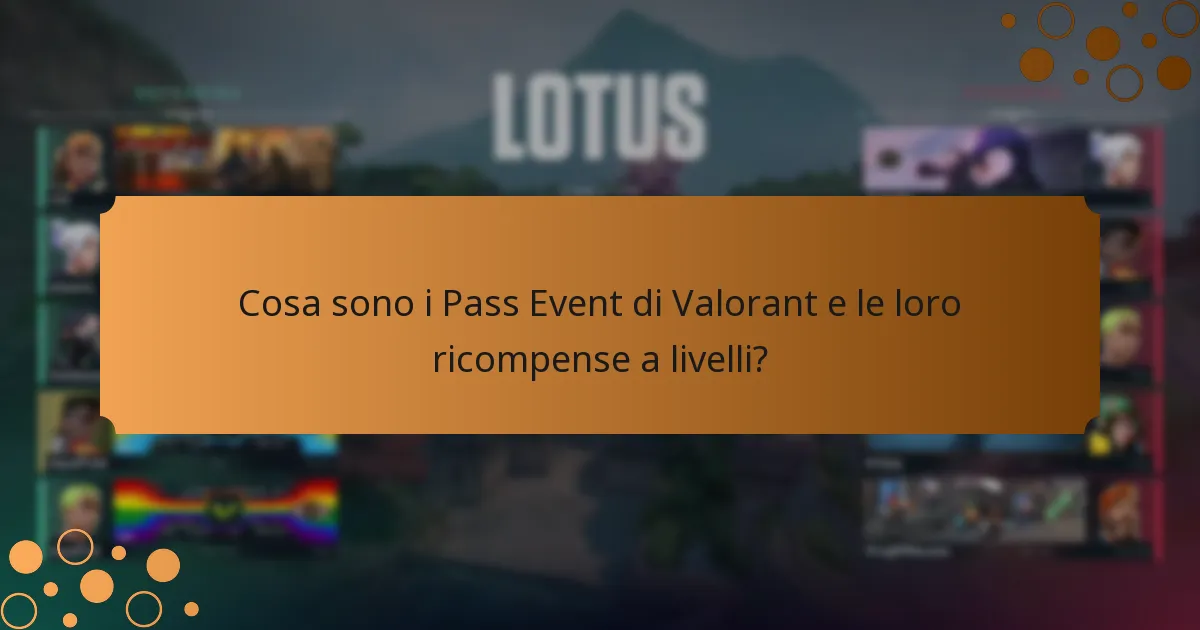 Come si confrontano i Pass Event di Valorant con eventi passati e giochi simili?