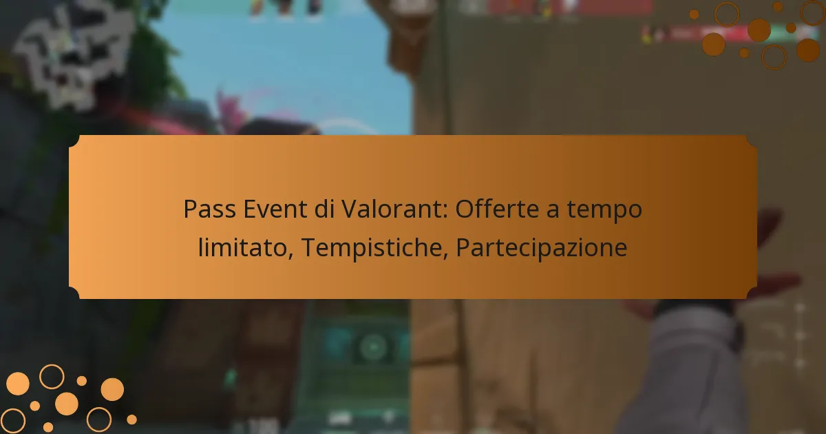 Pass Event di Valorant: Offerte a tempo limitato, Tempistiche, Partecipazione