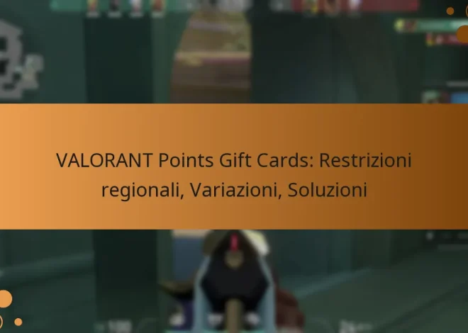 VALORANT Points Gift Cards: Restrizioni regionali, Variazioni, Soluzioni